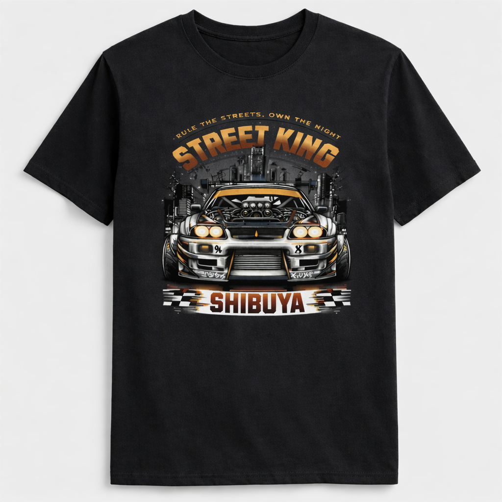 Street King T-Shirt – Shibuya Night Racing